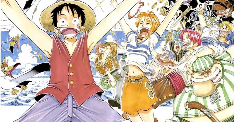Difference between manga volumes and chapters in One Piece