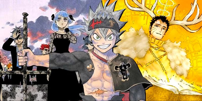 is black clover manga finished​